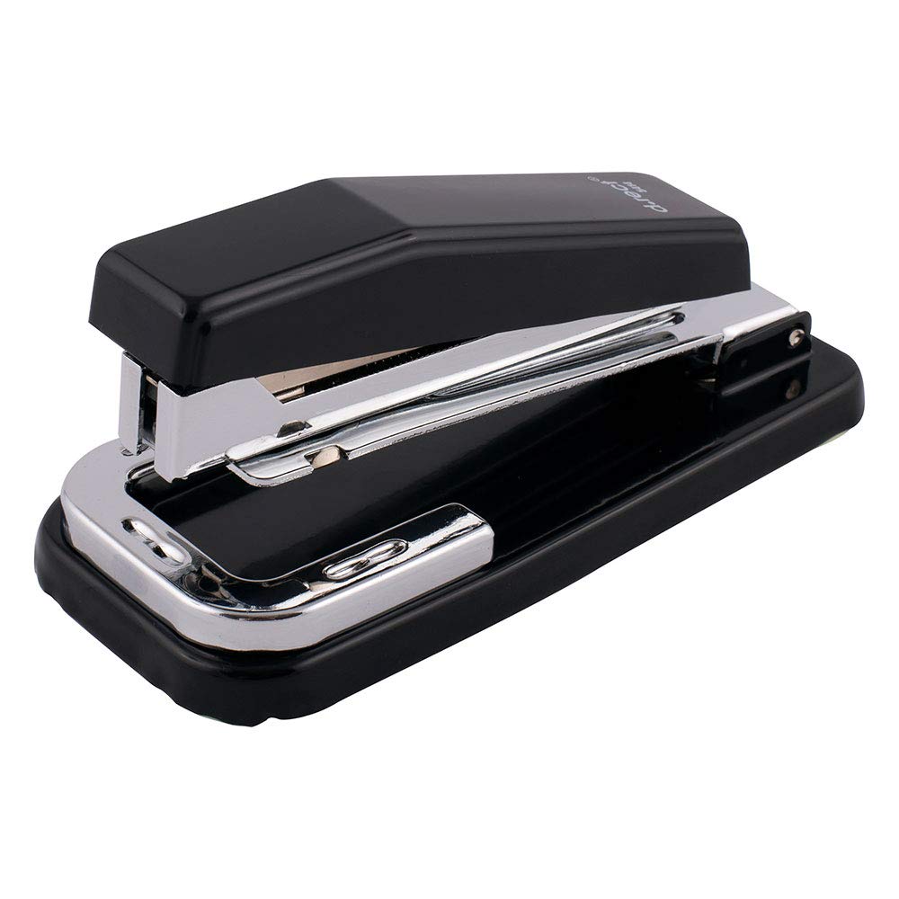 D.RECT Rotary Stapler ​30 Sheet - Small Desktop Stapler, Perfect for Office or Home, Black