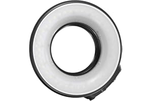 MEIKON LED Waterproof Ring Light Underwater Photography Diving Fill Light Suit for Camera or Waterproof Housing with 67 mm Th