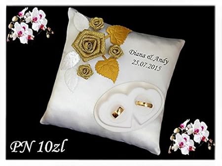 cojin anillos boda amazon