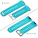 Maledan Replacement Bands Compatible for Fitbit Ionic, Teal, Large