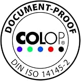 Colop Micro 2 Red Rubber Stamp Ink Pad 110x70mm Water Based Non-Toxic view 3