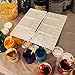 Large Watercolor Folding Plastic Palette - 33 Mixing Wells - Box Cover Lid Opens Flat for Art Studio + Thumbhole for Plein Air Painting - Rigger Art Acrylic Palettes 10.2