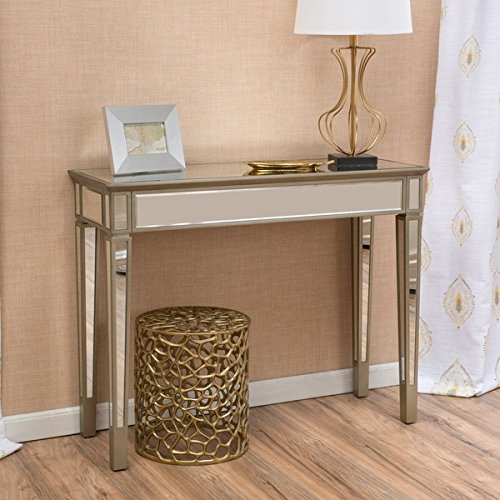 Buy Crawford Vintage Mirror Console Table by Christopher Knight Home