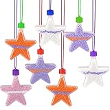 ArtCreativity Star Sand Art Bottle Necklaces, Pack