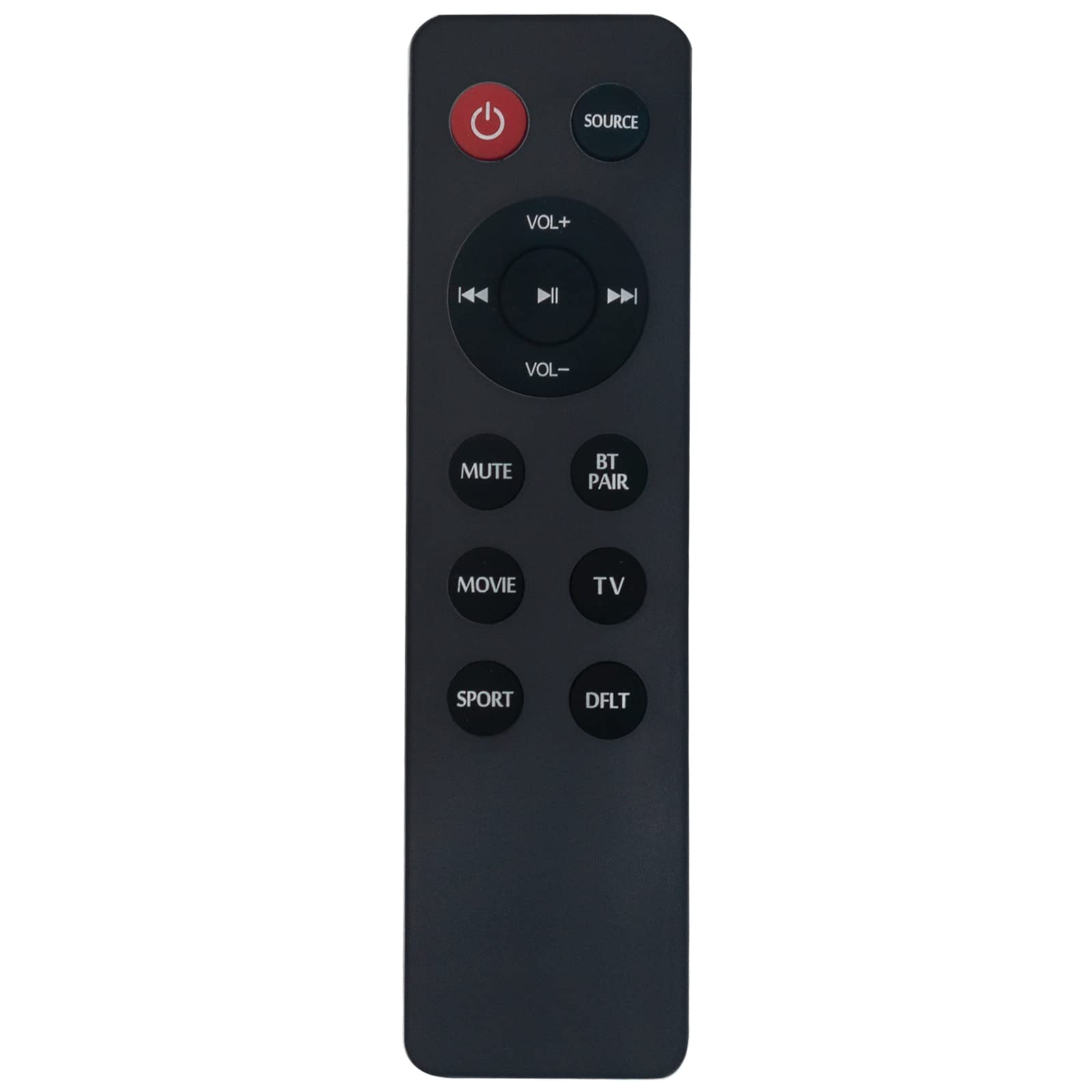 VINABTY Replacement Remote Control Fit for JVC Soundbar TH-WL515B TH-WL311B Remote RM-STHWL315B