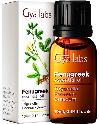 Gya Labs Fenugreek Essential Oil - Warm, Spicy