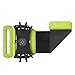 VUP Wristband Phone Holder, 360° Rotatable Forearm Armband for iPhone 12/12 Pro/12 Mini/SE 2020/11/11 Pro/Xs/XR/X/8/7/Plus, Fits All 4-6.7 Inch Smartphones, Great for Hiking Biking Running (Green)
