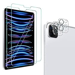 QHOHQ [2+2 Pack] Tempered Glass Screen Protector