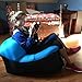EasyGo Products Woohoo 2.0 Giant Inflatable Lounger Chair with Carry Bag, Blue Chair