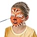 FACE PAINT SET: 30 Piece Kit Including Face Paints, Face Painting Pens, Brushes, Sponge, Stencils & Guide Book. Ideal As Birthday, Halloween, Dressing Up Gift Idea
