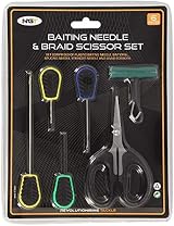 NGT Fishing Tackle 6 Tool Set Carp-Corner Braid Scissors Baiting Tools Knot view 1