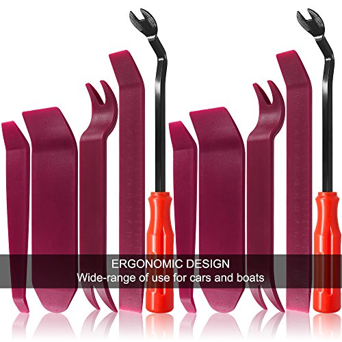 SourceTon Auto Trim Removal Tools Kit Set of 10 pcs, Car Panel Dash