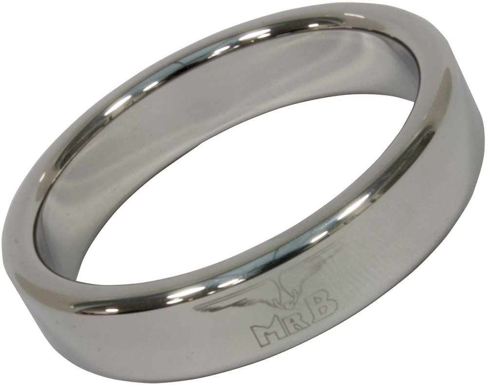 Mister B Light Stainless Steel Cock Ring, 55 mm