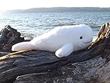 Beluga Whale Plush Toy Animal - 10