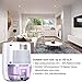 COSVII Upgraded 68oz Small Dehumidifier for Home, Up to 480 Sq Ft Portable Compact Electric Mini Dehumidifier with Ultra Quiet Dehumidification for Basement Bathroom Bedroom Kitchen Closet RV (White1)