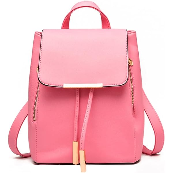 Small Vegan Leather Backpack Purse with Bowknot Charm - Retro Kawaii Mini MUSOIE Bowknot Cute Backpack Vegan Leather Mini Backpack  main image 4