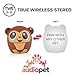 My Audio Pet Mini Bluetooth Animal Wireless Speaker for Kids of All Ages - True Wireless Stereo – Pair with Another TWS Pet for Powerful Rich Room-Filling Sound (GOGO Bananas-Monkey)