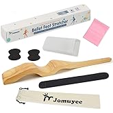 Jomuyee Ballet Foot Stretcher Set, Whole Wood Formed Without Splicing, Original Pine Dance Foot Arch Enhancer for Dancer, Gymnastics, Yoga People, Gift Idea