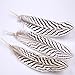 Sowder 10pcs Silver Pheasant Plumage Feathers 7-10 Inches Home Wedding Decoration