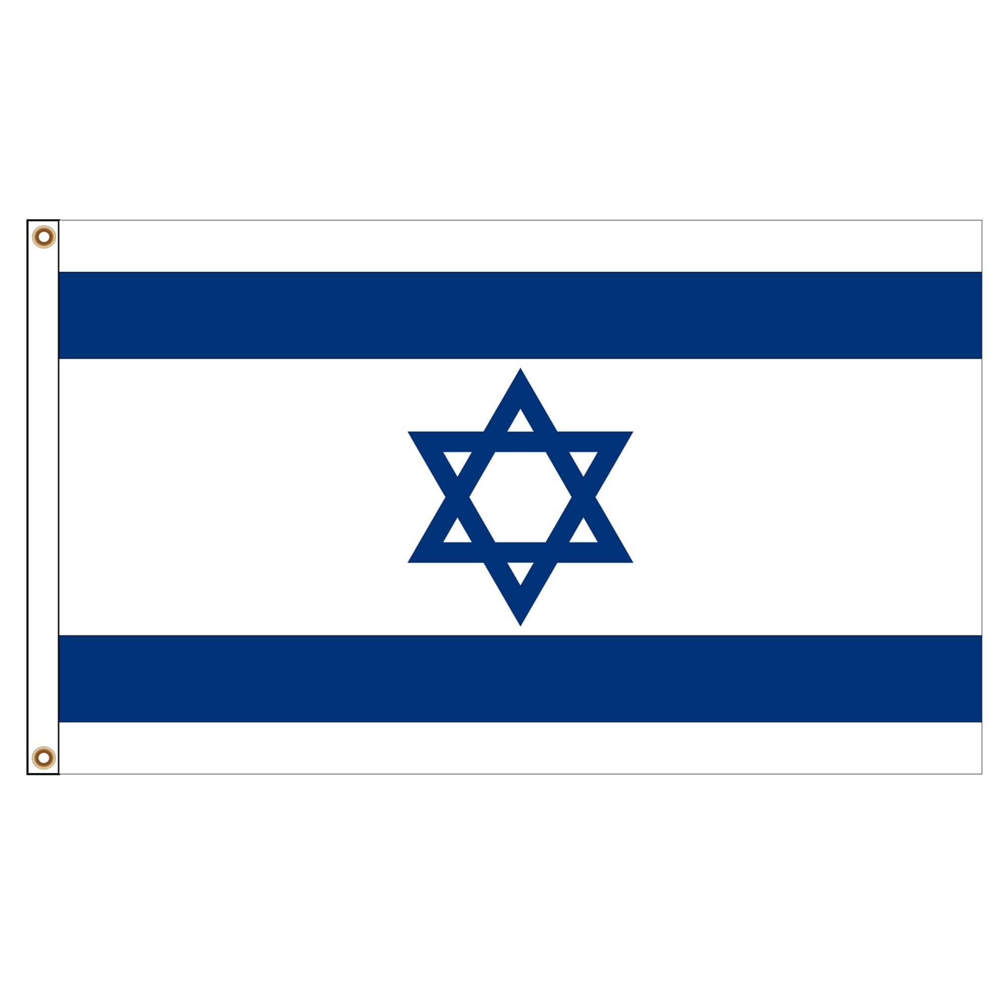 PinkDisplay Aisa flag (Israel)3x5ft(90x150cm) eyelets and double stitches
