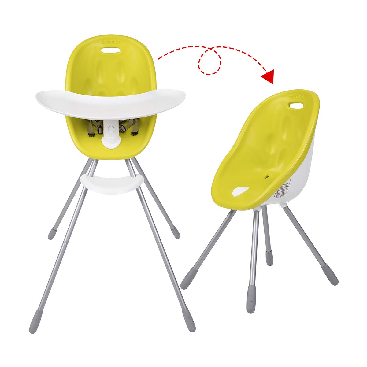 phil&teds Poppy Highchair, Lime
