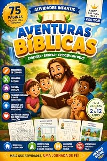 Livro Atividades ABC Aventuras Bíblicas