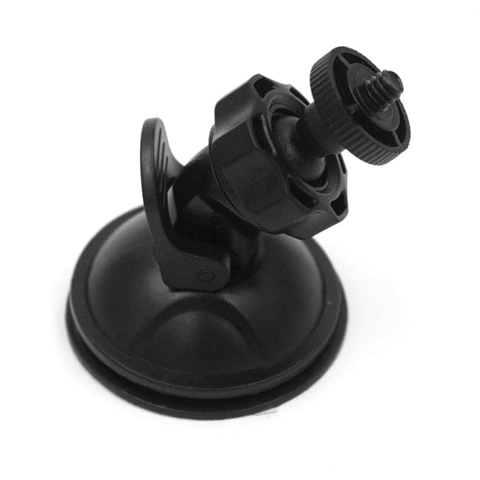 Ahomi Car Suction Cup Dash Cam Mount 360 Rotating Bracket for GPS DVR