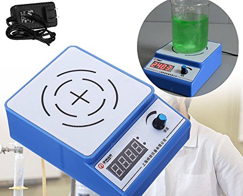 UL AC 110V-240V LCD Display Hot Plate Magnetic Stirrer Digital Thermostatic Magnetic Stirrer.