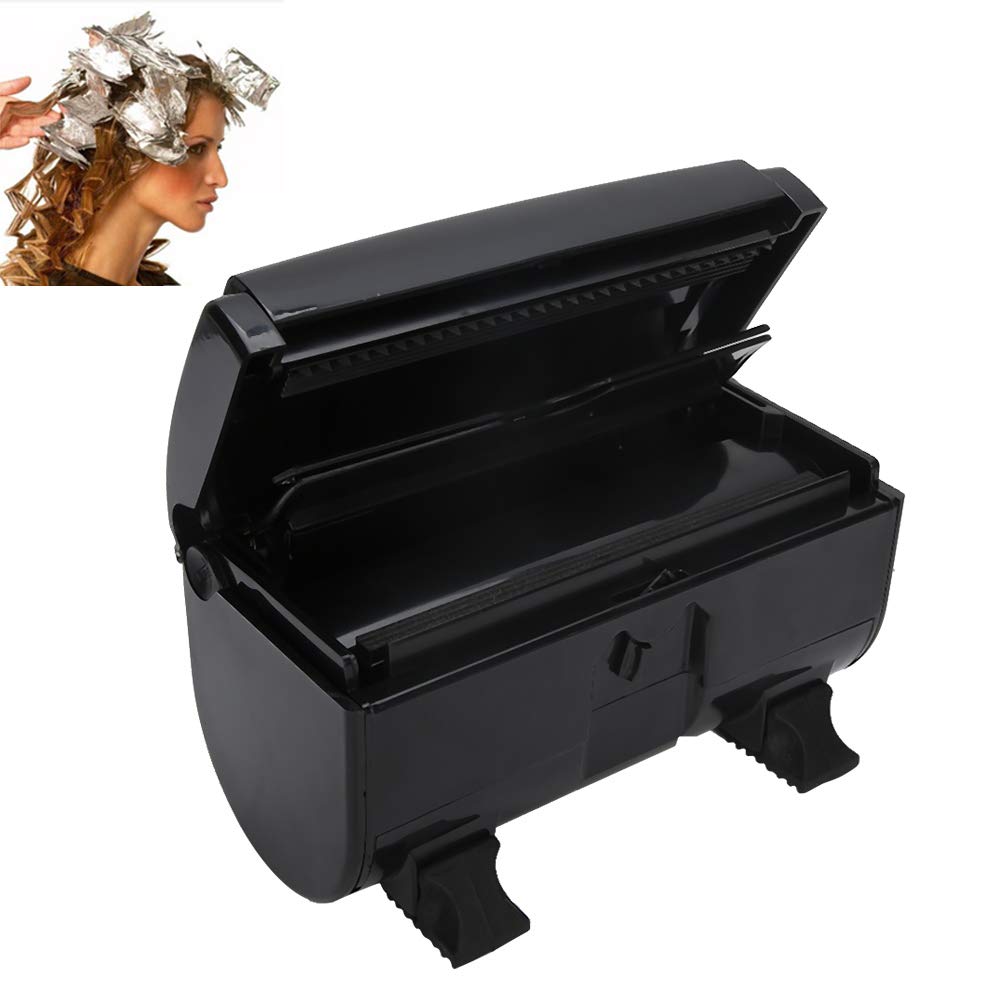 Sonew Aluminum Hairdressing Foil Dispenser - 1 Count (Pack of 1) - Fold & Cut in One Easy Step - For Hair Salons