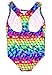 Speedo Big Girls' Solid Infinity Splice One Piece Swimsuit