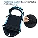 VIVAGLORY Rip Stop Dog Life Vest, Swimming Vest with Handle, Buoyancy for Doggy Puppy, Dog Life Jacket for Swimming & Boating, M, Blue