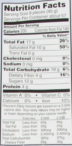 SCHARFFEN BERGER Baking Chocolate Squares, 70% Cacao Bittersweet Dark Chocolate, 5 Pound Package