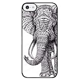 Season.C Tribal Elephant Hard Back Case Cover for iPhone 5C