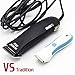 ARCESS Professional Low Noise Rechargeable Cordless Small Pet Dogs and Cats Electric Clippers Razor Grooming Trimming kit Set TP-8000