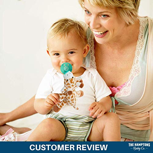 Baby Detachable Stuffed Animal for Pacifier Holder, Soft Plush Toy for