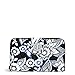 Vera Bradley Women's Cotton Turnlock Wallet With RFID Protection, Snow Lotus, One Size