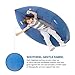 Special Supplies Inflatable Compression Boat Lounger for Kids, Sensory Needs Therapy and Reading Lounger, Air Pump and Repair Kit