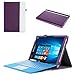 ProCase Surface Pro 6/Surface Pro Case 2017/Surface Pro 4 Case - Premium Folio Cover Case for Microsoft Surface Pro 6 / Surface Pro 2017/Pro 4, Compatible with Type Cover Keyboard -Purple