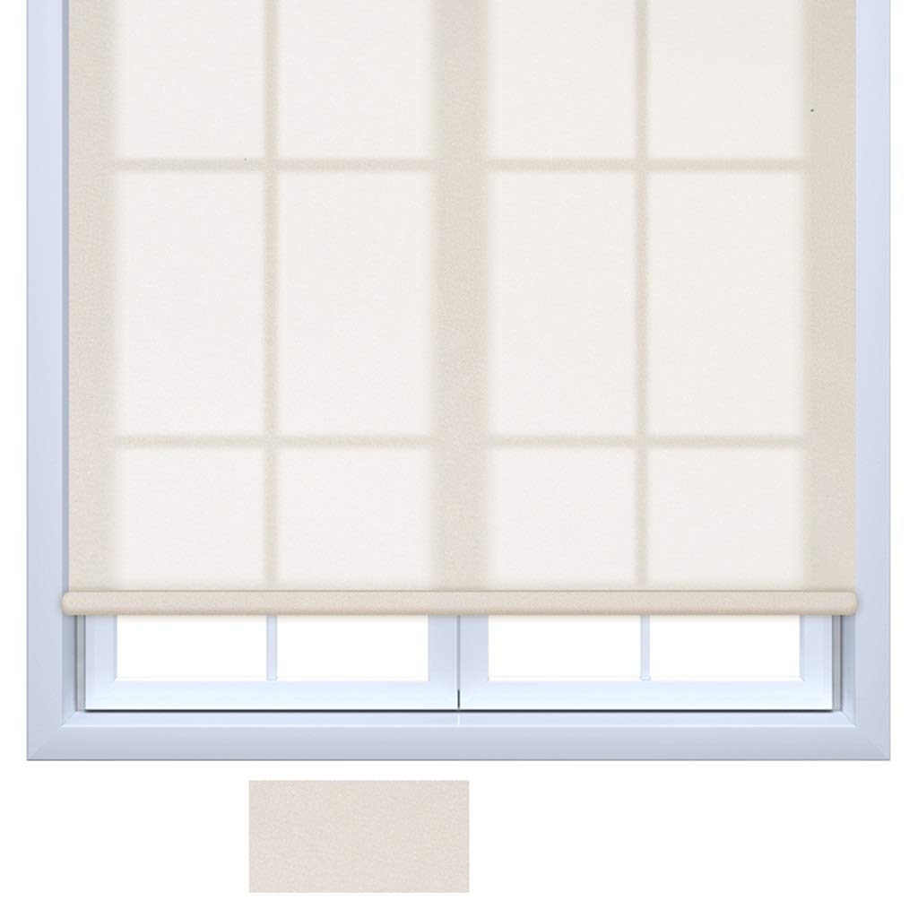Color A Size 50 150cm Chaxia Roller Blind Bamboo Shade Wide