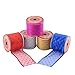 eZthings® Decorative Wired Sheer Glitter Ribbon for Christmas Gift Wrapping and Holiday Decor (50 Yards (2.5