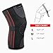 Knee Brace - Knee Sleeve - Knee Support - Compression Knee Brace for Running CrossFit Powerlifting - Knee Compression for Women - Men - 1 Pair