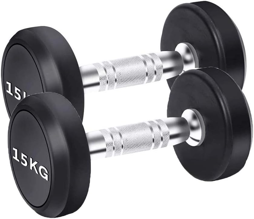 Dumbbells Rubber Fitness Training Device For Household