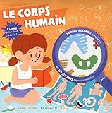 Je découvre le corps humain : Avec un grand poster et 175 stickers by