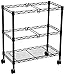 Safco 5278BL Mobile File, Two-Tier Large, Black