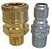 Ultimate Washer UW11-PW427B 3/8-Inch Quick Connect Pressure Washer Adapter Set, Max Pressure 5000 PSI Rating