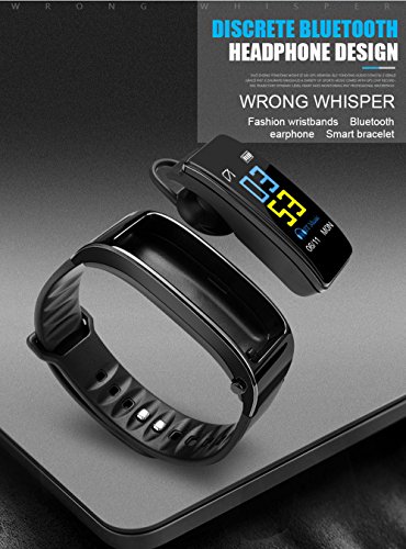 Sunward 0.96 Color Bluetooth Screen Smart Watch Touchable Sleep Monitor Call Pedometer Heart Rate Compatible iOS/Android (Black) - Thumbnail 7