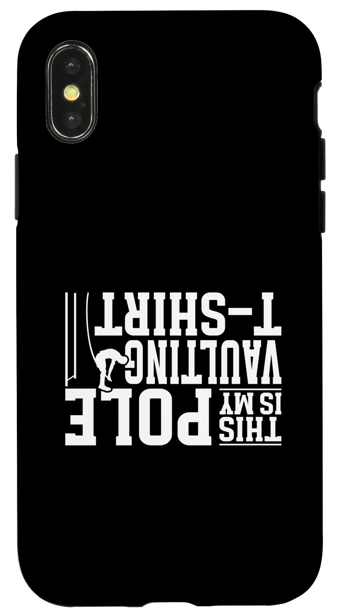 iPhone X/XS Pole Vault Track And Field Pole Vaulter Funny Pole Vaulting Case