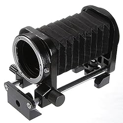 FOTGA Lens Bellows and 4-Ways Macro Focusing Slide