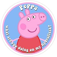 Vijk kor Peppa What are You Doing on My hydroflask? Stickers (3 Pcs/Pack)