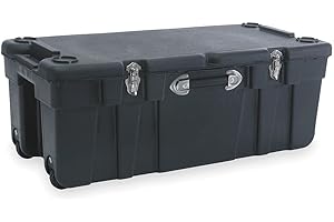 J TERENCE THOMPSON Mobile Storage Trunk, 17-1/2" W x 37" L x 14" H